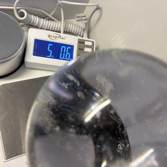 ✨ Smelted Quartz Crystal Ball – Over 5 lbs of Radiant Beauty ✨ - Picture 7 of 7